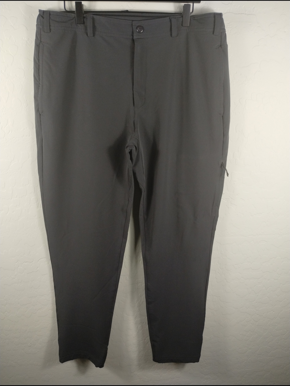 Mack Weldon Slim Stretch Pants - Charcoal Gray